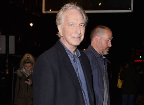 alan rickman last photo|Alan Rickman Dead: Last Picture Of Actor In Final Public ...